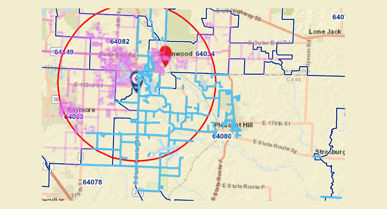 Lake Winnebago coverage map